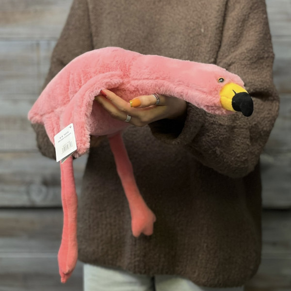 Игрушка фламинго розовый 