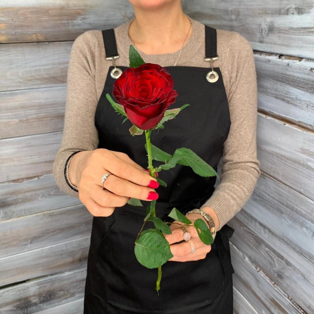 Роза сорта "Ред Наоми" - цветы с доставкой Ялта 